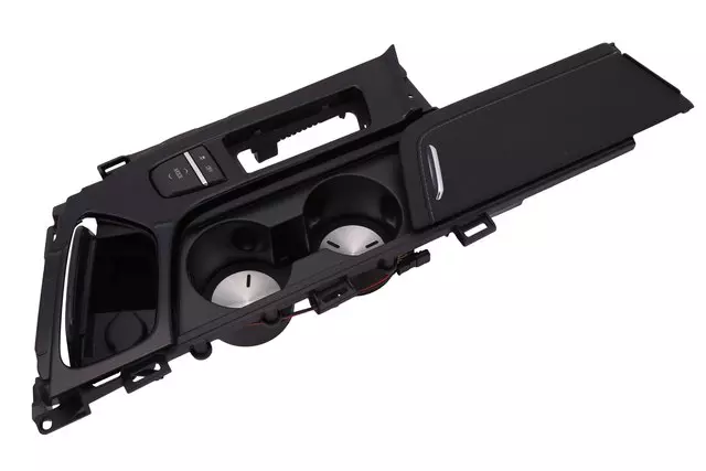 Medium Titanium Front Floor Console Cup Holder Plate - GM (84152583)