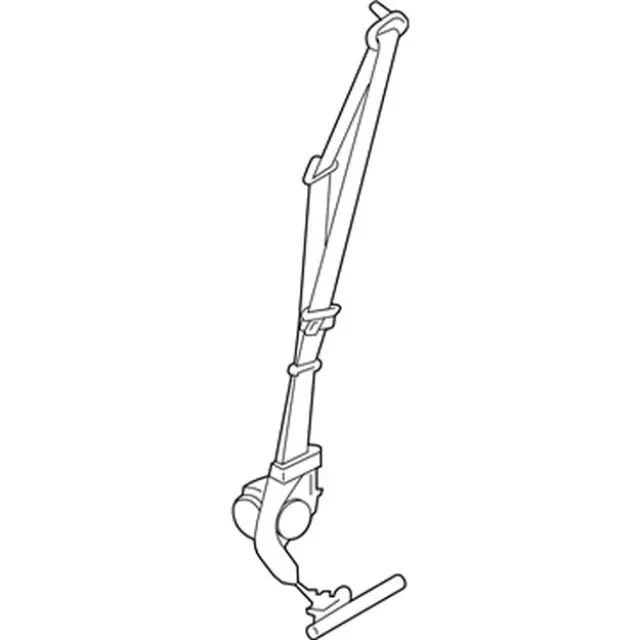 FT4Z58611B08AK - Electrical: Seat Belt Assembly for Ford: Edge Image