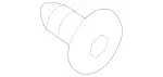 92364 - Covering and Lining: Tapping Screw for Mercedes-Benz Image