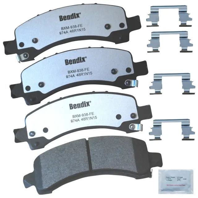 MKD974AFM - : BENDIX Fleet MetLok Brake Pad for BENDIX Image