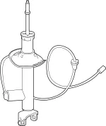 E62115CF0B - : Suspension Shock Absorber for Infiniti Image