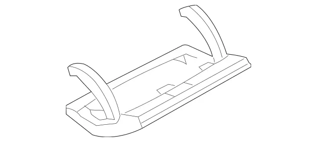 22068009989C05 - Body: Glove Box Door for Mercedes-Benz Image
