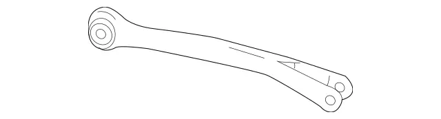 2053506303 - Rear Axle: Thrust Arm for Mercedes-Benz: C250, C300, C350, C350e, C400, C63 AMG, CLS400, CLS450, CLS550, E250, E300, E350, E400, E450, E550, E63 AMG, E63 AMG S, GLC300, GLK250, GLK350 Image image