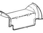 F8AZ5445455ABB - Body: Floor Cover for Ford: Crown Victoria | Mercury: Grand Marquis, Marauder Image
