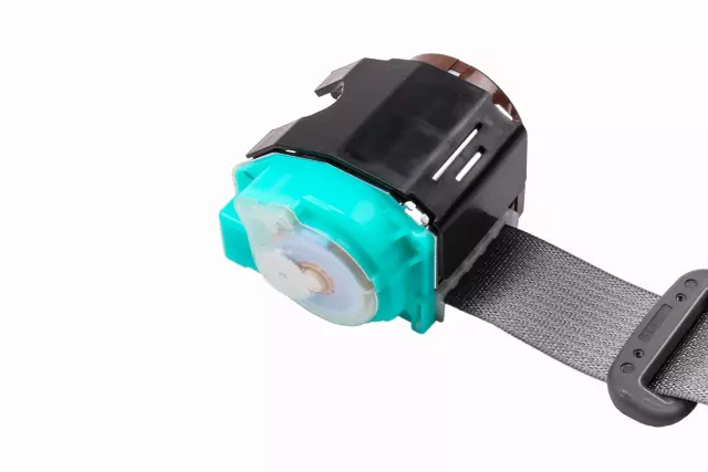 Dark Titanium Rear Center Seat Belt with Retractor - GM (19259875)