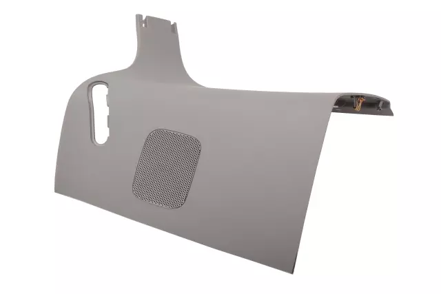 Light Ash Gray Passenger Side Body Rear Corner Upper Garnish Molding - GM (23260179)