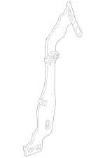 2315464443 - : Holder for Mercedes-Benz: SL400, SL450, SL550, SL63 AMG, SL65 AMG Image