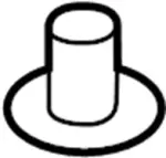 52408ED500 - Electrical: Mount Bracket Collar for INFINITI: M35h | Infiniti: Q70 Image image