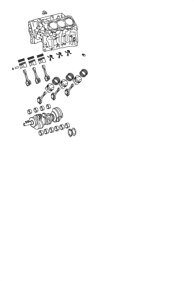 1140031420 - Engine: Short Block for Toyota Image