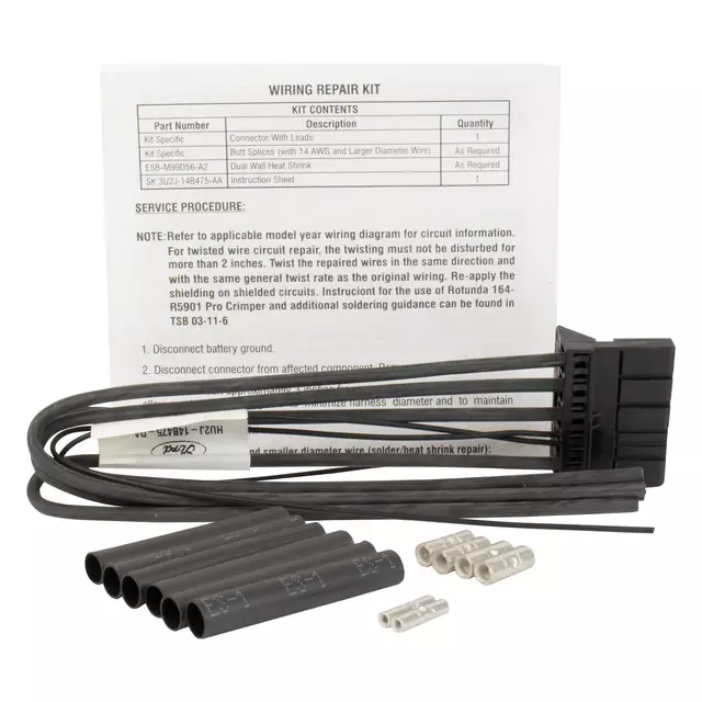 HU2Z14S411DA - : Wire Assembly for Ford Image