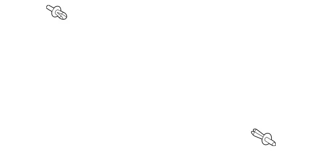 99025921B63 - Body: Bumper Cover Rivet for Mercedes-Benz Image