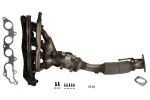 641654 - : Federal / EPA Catalytic Converter - Direct Fit w/ Integrated Manifold for AP Exhaust Image