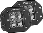 212113 - : D-Series PRO LED Light, Flood Optic, Flush Mount, Pair for Rigid Industries Image
