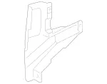 4637205201 - Front Doors: Cover Trim for Mercedes-Benz Image