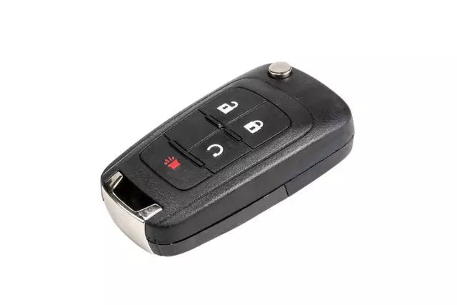 20873620 - : Folding Style Door and Ignition Key with Keyless Entry Transmitter and Bowtie Logo for Chevrolet: Equinox, Sonic, Trax Image