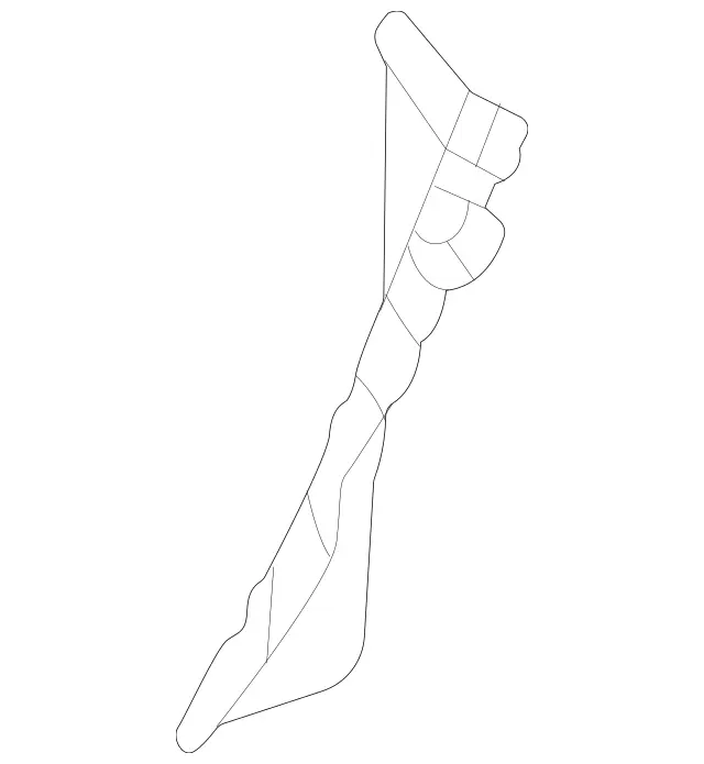 1678857704 - Attachment Parts: Air Duct Segment for Mercedes-Benz: GLS450, GLS580, GLS63 AMG, Maybach GLS600 Image image
