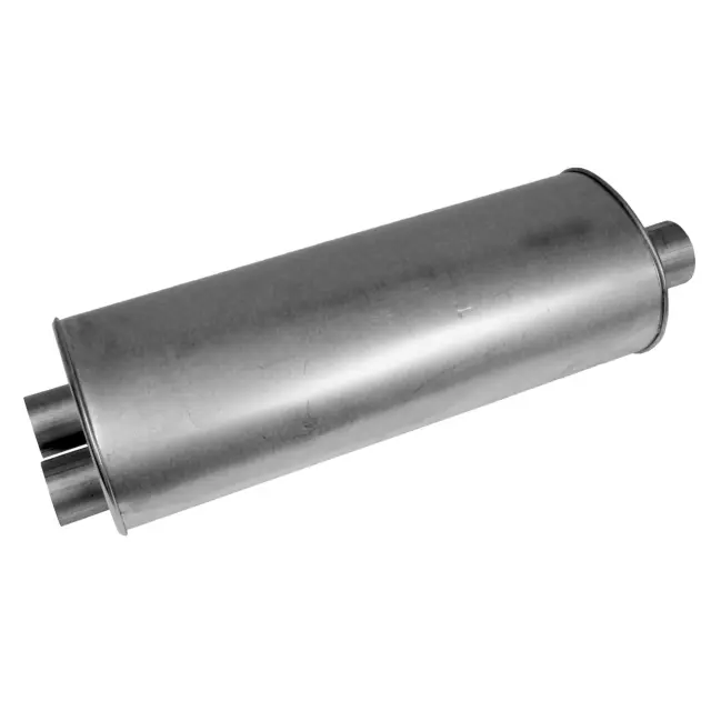 21437 - Exhaust: Quiet-Flow SS Direct Fit Exhaust Muffler 2.5" Inlet (ID) 2.75" Outlet (ID) for Walker Exhaust Image