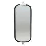 16091 - : OEM-Style Flat Ribbed-Back West Coast Mirror, White for Grote Lighting Image