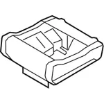 BC2Z1662527A - Body: Seat Base for Ford: E-150, E-250, E-350 Super Duty Image