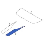 M2DZ6320001AB - : Hood Decal for Ford: Bronco Image