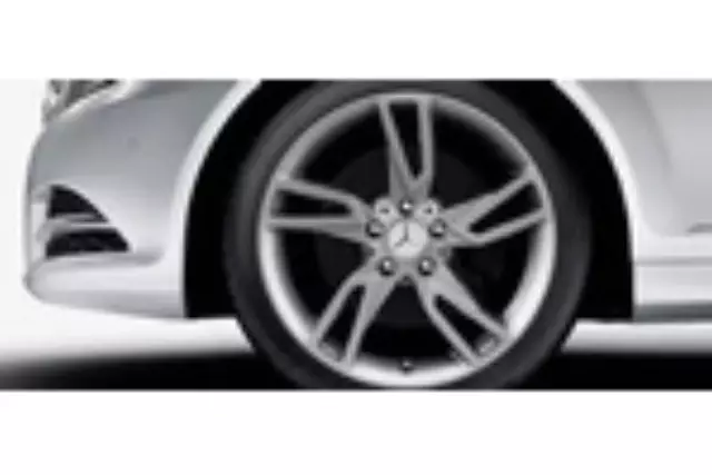 20440191027756 - : 18in 5-Twin Spoke Wheel (Grey) for Mercedes-Benz: C250, C300, C350, C63 AMG Image