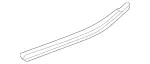 2926900180 - Window System: Trim Bar for Mercedes-Benz Image