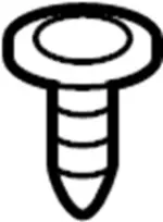 62318EG00A - : Grille Assembly Clip for INFINITI: M35, M45 Image