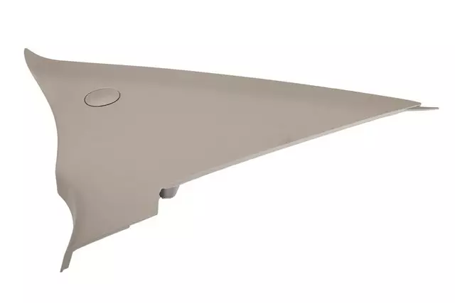 Light Titanium Passenger Side Body Side Rear Window Garnish Molding - GM (94556884)