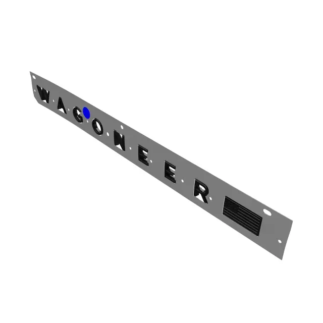 Front Door Nameplate, Left - Mopar (68542135AC)