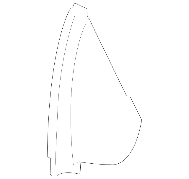 23068001787376 - Body: Side Cover for Mercedes-Benz Image