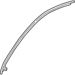 XF1Z5420846AA - Body: Reveal Molding for Ford: Taurus Image