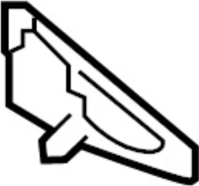 806521BA0A - Body: Front Seal for INFINITI: EX35, EX37, FX35, FX37, FX50, JX35, M35h, M37, M56, Q70, Q70L, QX50, QX56, QX60, QX70, QX80 Image