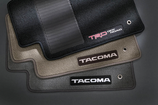 PT2063510015 - Interior: Tacoma Bcab Floor Mat Dark Charcoal for Toyota: Tacoma Image