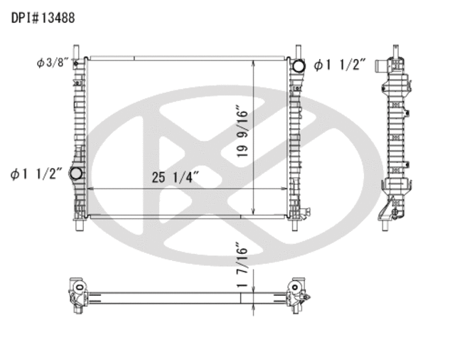 A13488 - : Koyorad Radiator for Koyo Image