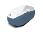 CVC6SP197VW9813 - Exterior: Car Cover - Stormproof - White And Blue for Volkswagen Image