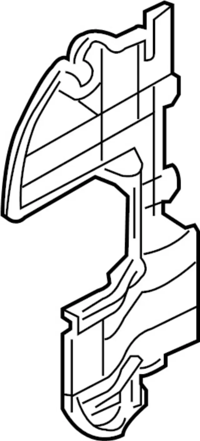 921851BA0A - HVAC: Side Seal for INFINITI: EX35, EX37, QX50 Image