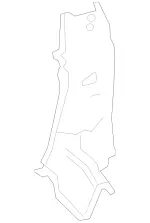 2466102625 - Substructure: Reinforcement for Mercedes-Benz: B Electric Drive, B250e, GLA250 Image