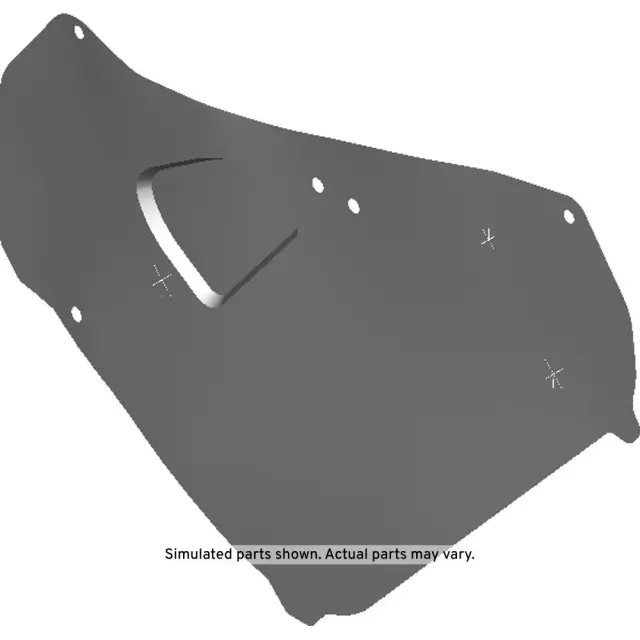 95429627 - : 2017-2018 Chevrolet Bolt EV - Driver Side Rear Door Water Deflector for GM Image