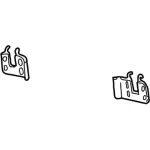 F81Z17E811AA - Body: Cover for Ford: Excursion, F-250 Super Duty, F-350 Super Duty, F-450 Super Duty, F-550 Super Duty Image