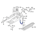 ML3Z9054D - Fuel System: Support Strap for Ford: F-150 Image