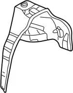 76750AR230 - : Inner Wheelhouse for Infiniti Image