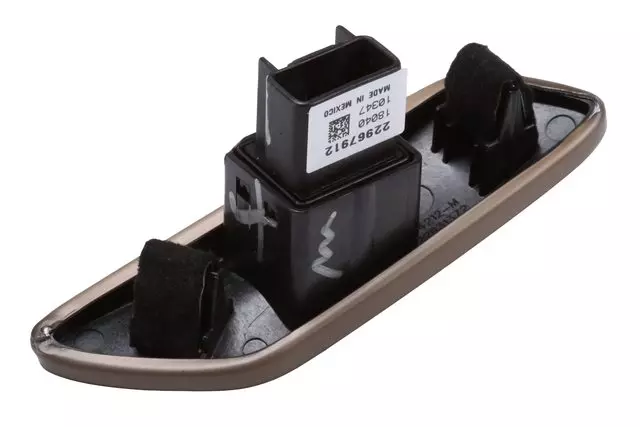84138974 - : Frequency Bronze Driver Side Door Latch Release Switch Bezel for GM Image