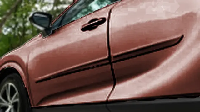 PT9384823132 - Exterior: Body Side Moldings - Sonic Copper for Lexus: RX350, RX350h, RX450h+, RX500h Image