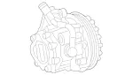 4661800 - : Power Steering Pump for Mercedes-Benz Image