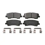 ZX1810 - : QuickStop Rear Disc Brake Pad Set Semi-Metallic for WAGNER BRAKE Image
