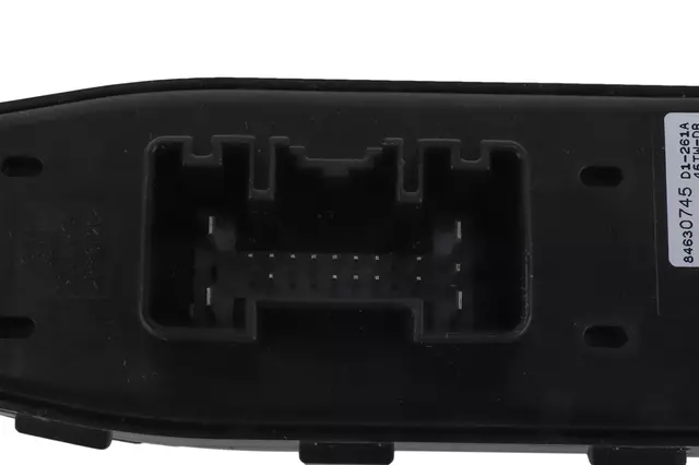 Black Front Side Door Window Control Switch - GM (84630745)