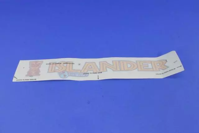 68084123AA - Exterior Ornamentation: Decal, Hood for Mopar Image