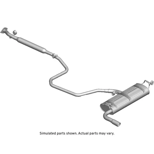 19257426 - Exhaust: Muffler for Pontiac: G6 Image