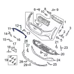 LJ8Z8419AA - : Trim Molding for Ford: Mustang Mach-E Image
