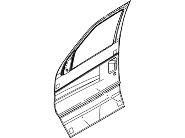 6C2Z1520200B - Body: Outer Panel for Ford: E-150, E-150 Club Wagon, E-250, E-350 Club Wagon, E-350 Super Duty, E-450 Super Duty Image